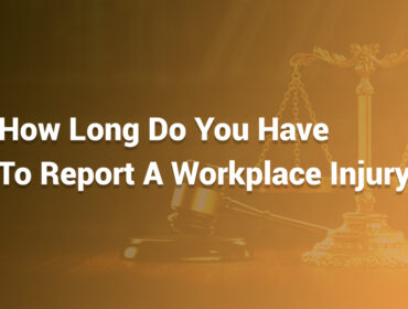 how long do you have to report a workplace injury