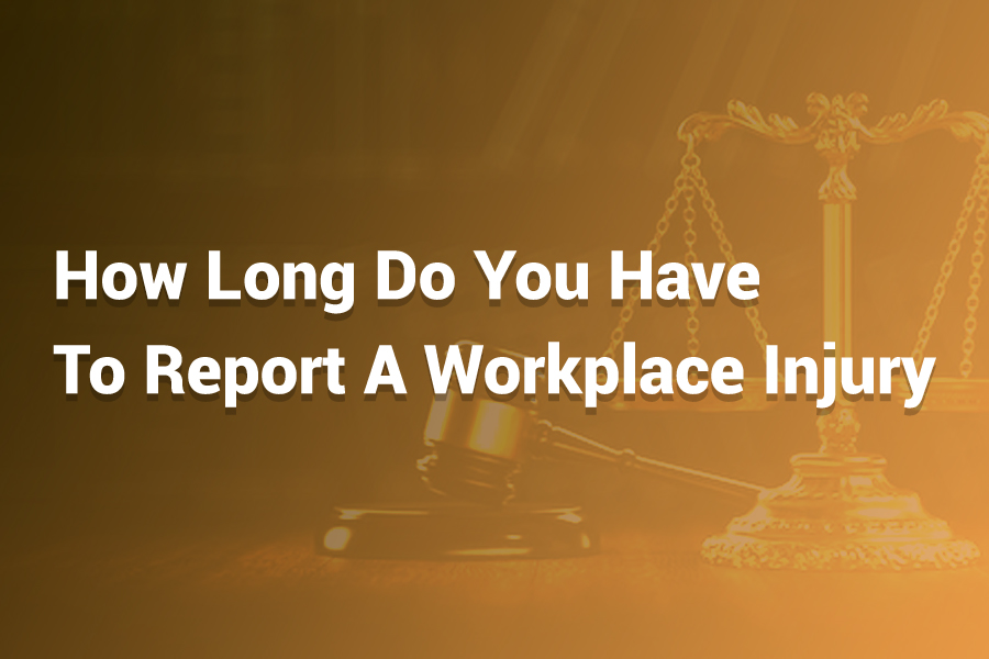 how long do you have to report a workplace injury