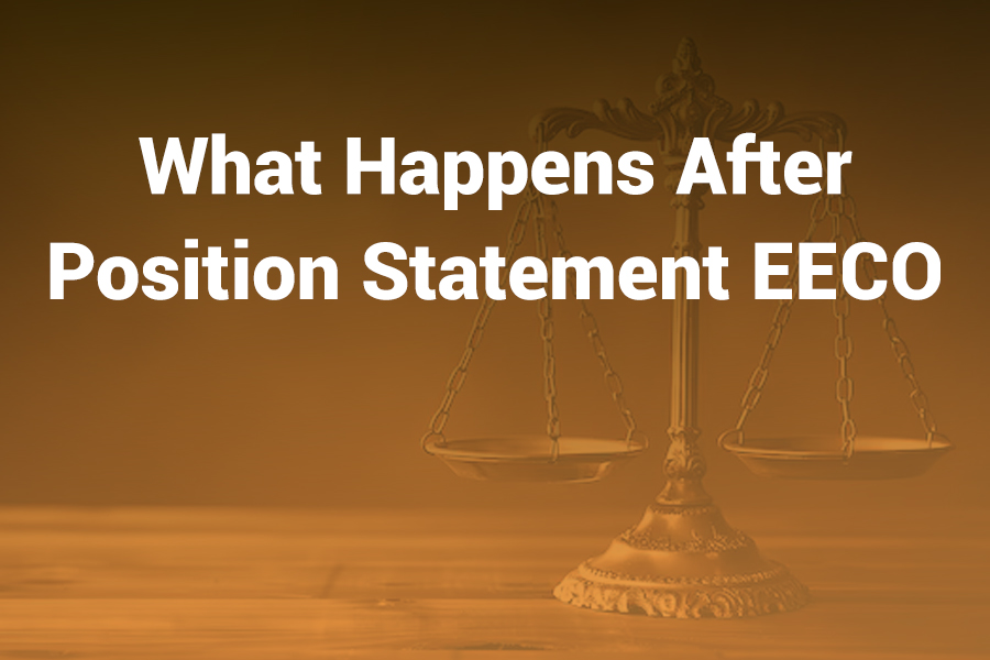 what happens after position statement eeoc