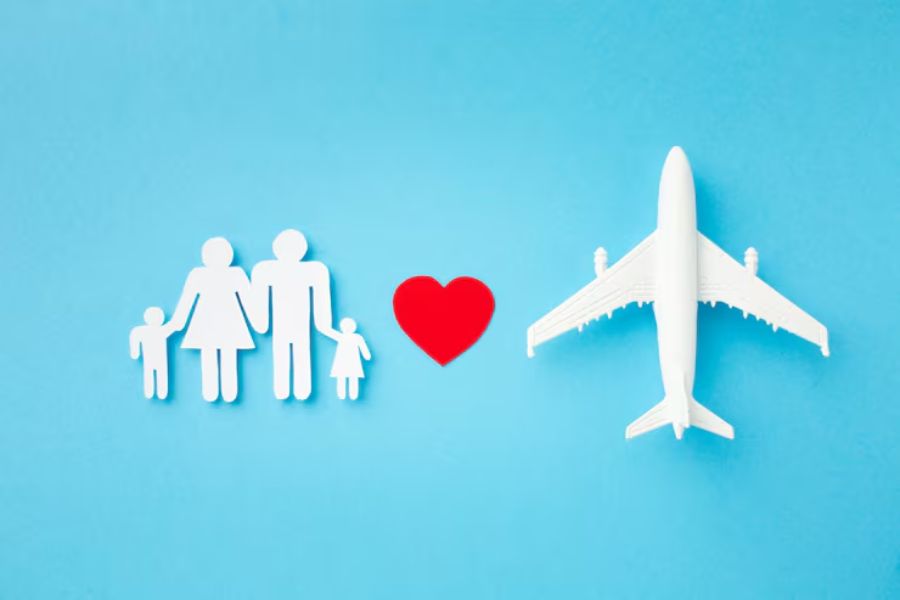 Supporting family abroad